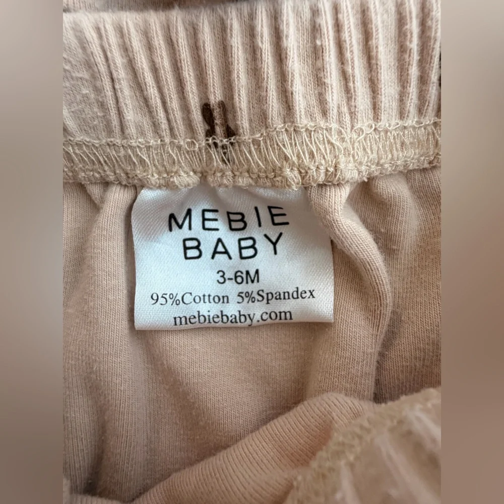 Mebie Baby Floral Neutral Kids Outfit